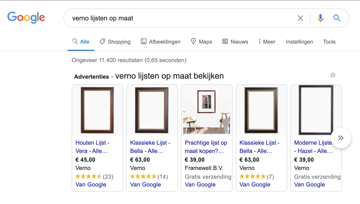 Google Shopping campagne opzetten