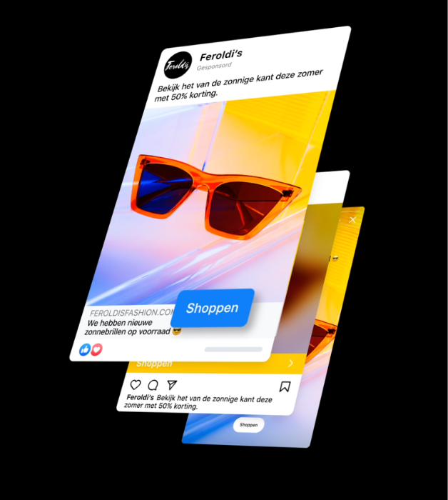 Meta meerdere advertenties advertentiefrequentie